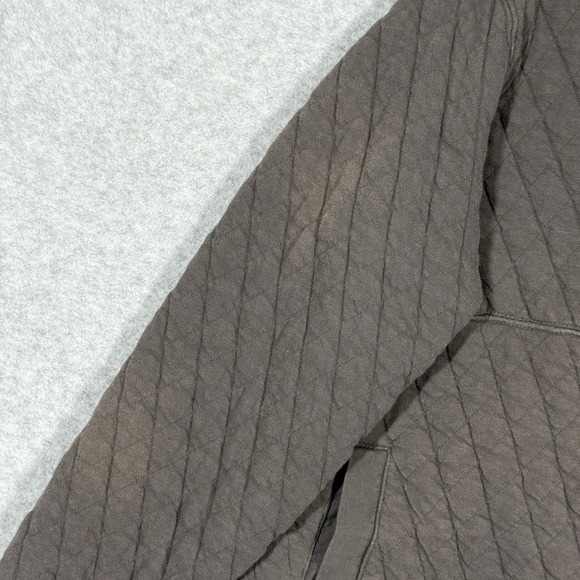 Wellen Sweatshirt Mens Medium Quilted Jersey Quarter Zip Pullover‎ Huckberry - Picture 4 of 16